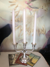 Load image into Gallery viewer, Pewter Candelabra
