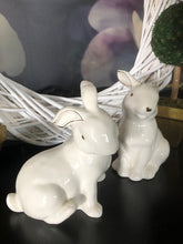 Load image into Gallery viewer, White and gold rabbits
