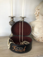 Load image into Gallery viewer, French Leather Antique Jewellery Box
