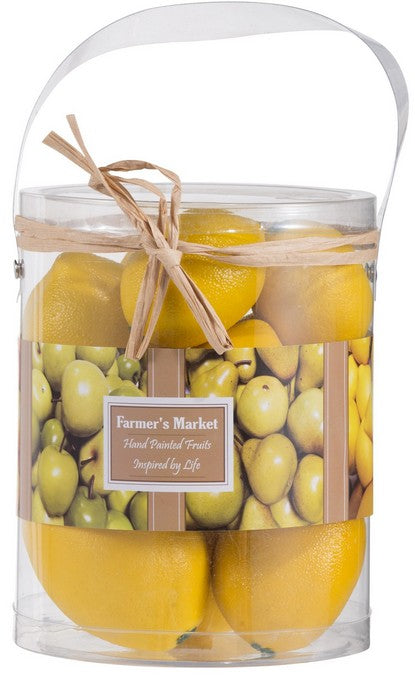 10 piece box of faux lemons